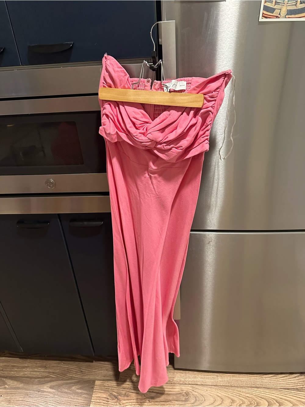 Petal and Pup Pink Strapless Dress